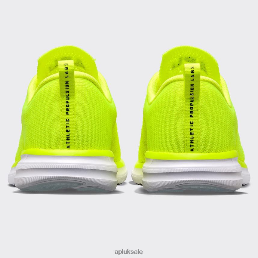 APL TechLoom Pro 49 - VH8XNZ838 APL Shoes UK Energy/Black/White Men Running