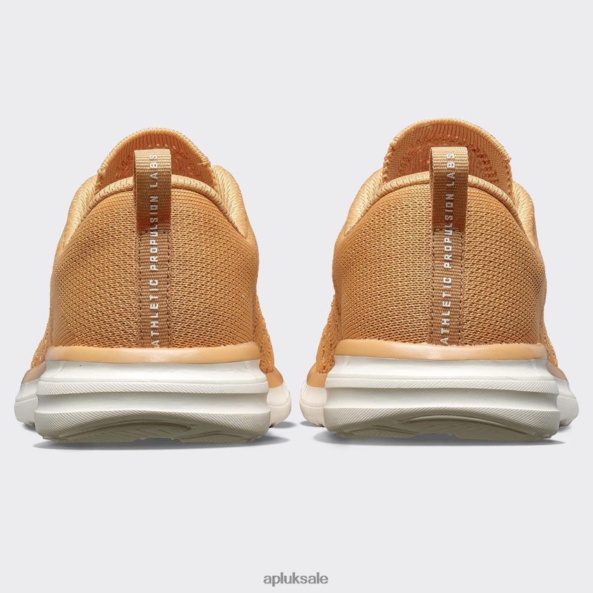 APL TechLoom Pro 49 - VH8XNZ841 APL Shoes UK Tan/Ivory Men Running