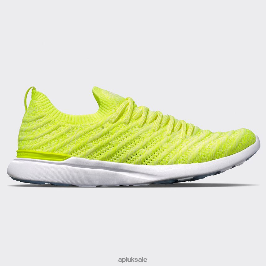 APL TechLoom Wave 61 - VH8XNZ726 APL Shoes UK Energy/Ivory/Melange Men Running