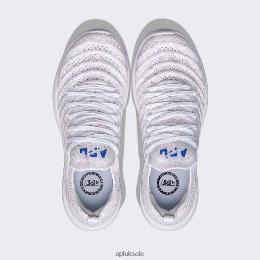 APL TechLoom Wave 62 - VH8XNZ801 APL Shoes UK White/Confetti Men Running