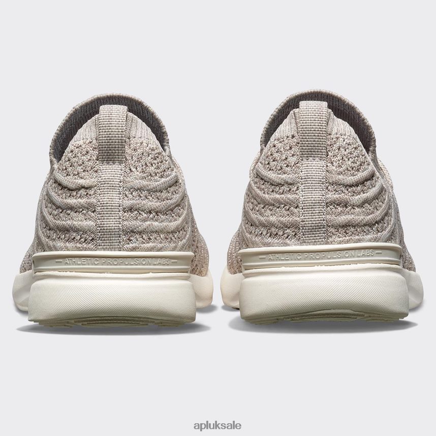 APL TechLoom Wave 63 - VH8XNZ892 APL Shoes UK Tundra/Ivory/Melange Men Running