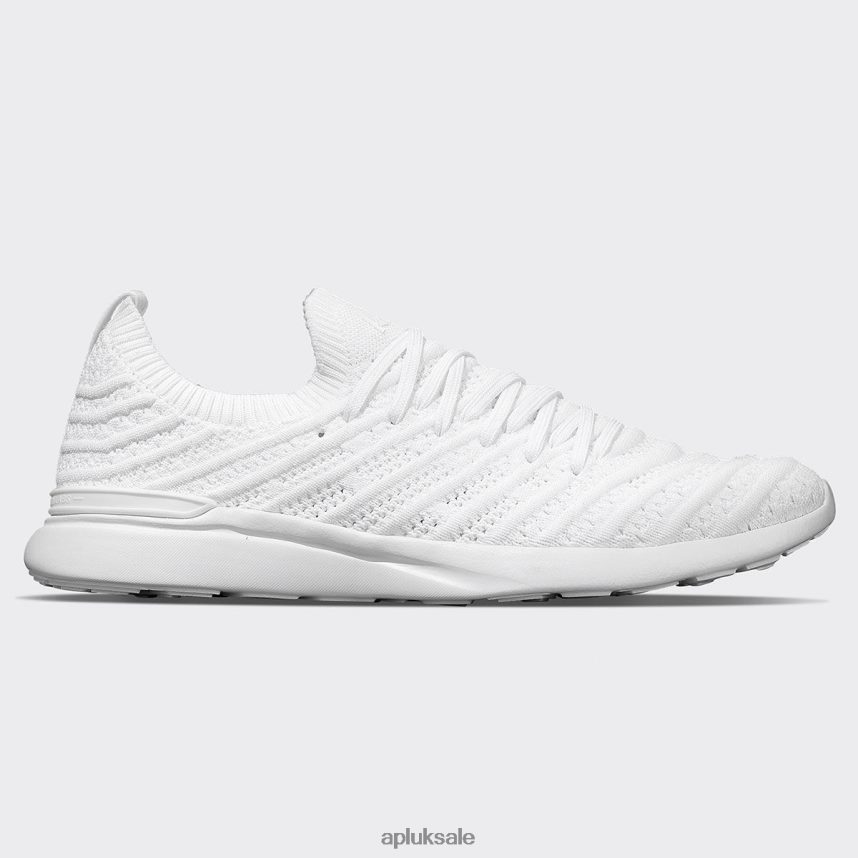 APL TechLoom Wave 63 - VH8XNZ906 APL Shoes UK White Men Running