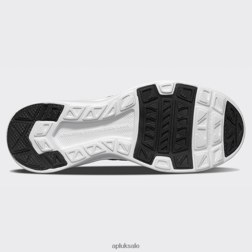 APL TechLoom Wave 63 - VH8XNZ907 APL Shoes UK Heather Grey/Black/White Men Running