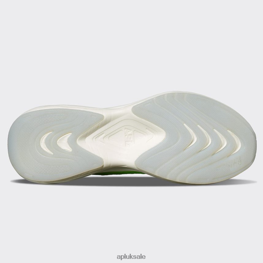 APL TechLoom Zipline 67 - VH8XNZ727 APL Shoes UK Energy/Black/White Men Running