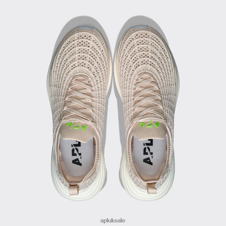 APL TechLoom Zipline 68 - VH8XNZ728 APL Shoes UK Beach/Green Men Running