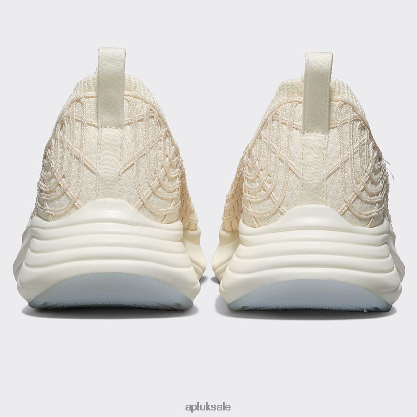 APL TechLoom Zipline 68 - VH8XNZ739 APL Shoes UK Pristine/White Men Running