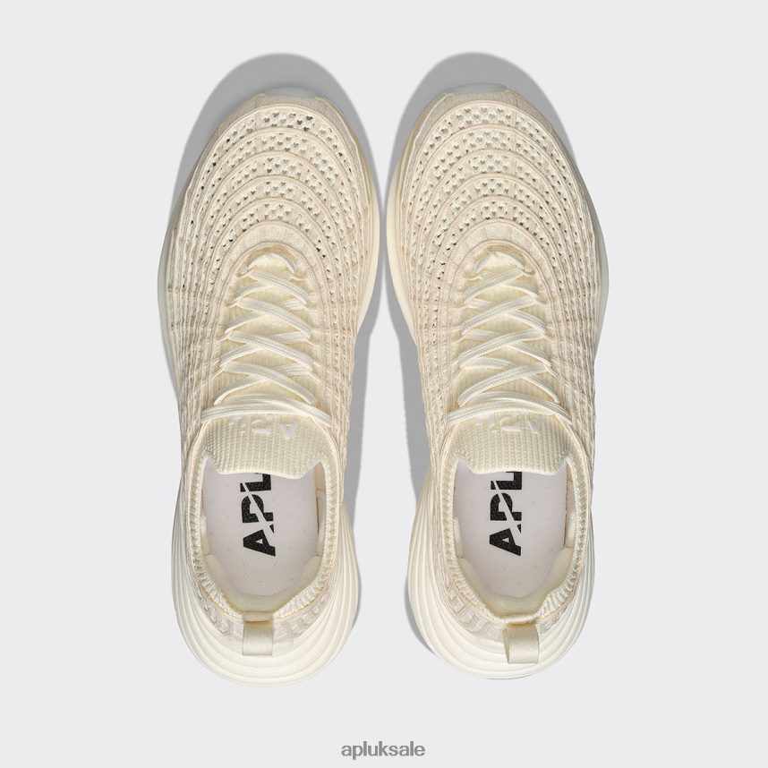 APL TechLoom Zipline 68 - VH8XNZ739 APL Shoes UK Pristine/White Men Running