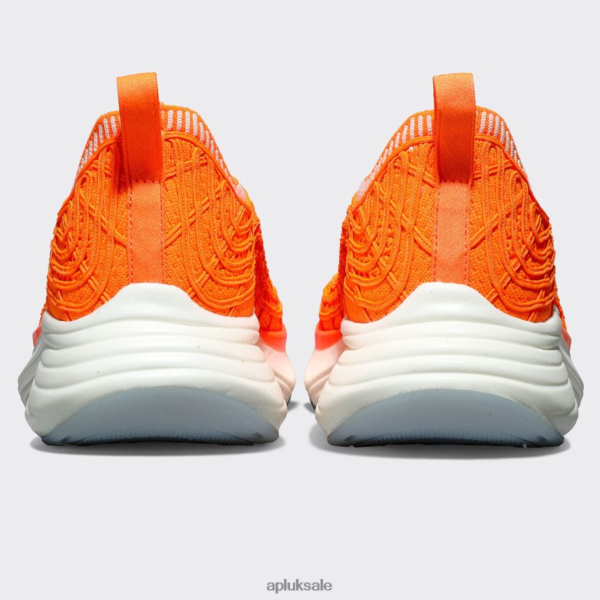 APL TechLoom Zipline 68 - VH8XNZ743 APL Shoes UK Molten/Pristine/Ribbed Men Running