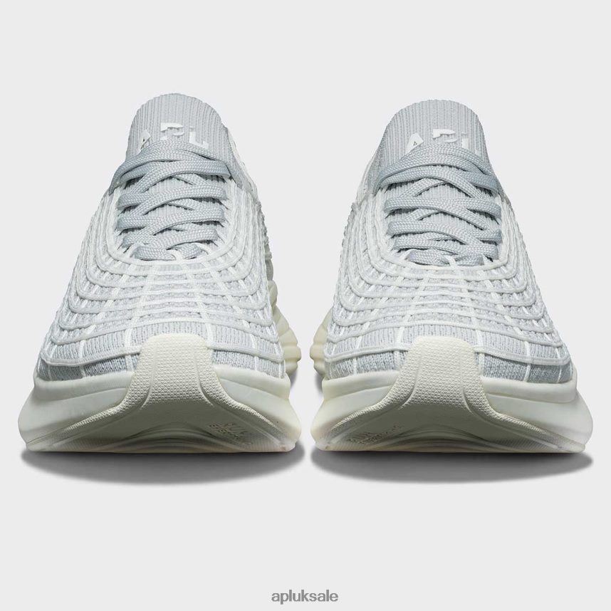 APL TechLoom Zipline 69 - VH8XNZ784 APL Shoes UK Steel Grey/Ivory Men Running