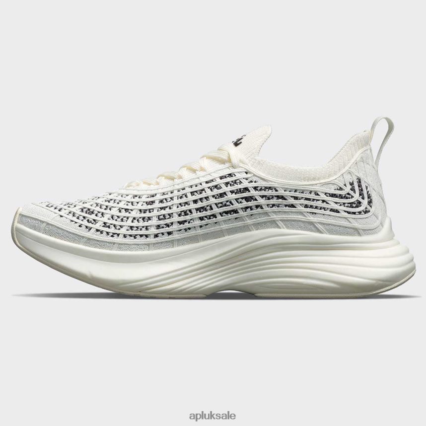 APL TechLoom Zipline 69 - VH8XNZ794 APL Shoes UK Ivory/Asteroid/Ombre Men Running