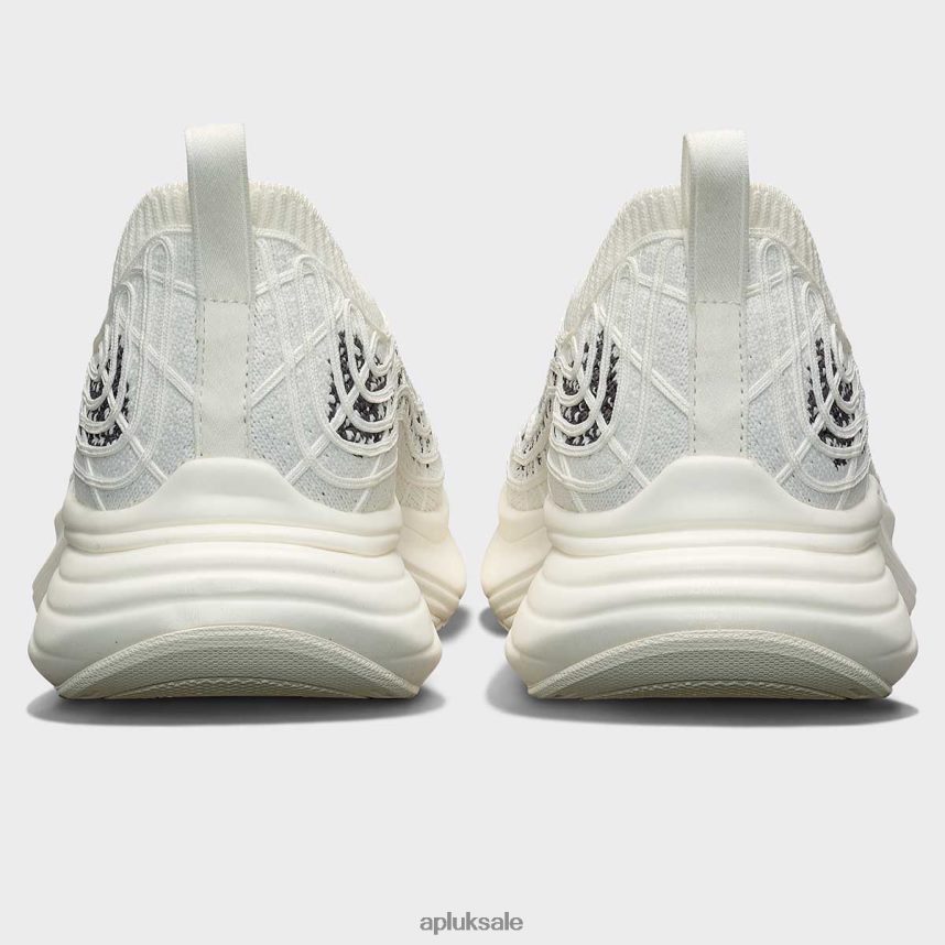 APL TechLoom Zipline 69 - VH8XNZ794 APL Shoes UK Ivory/Asteroid/Ombre Men Running