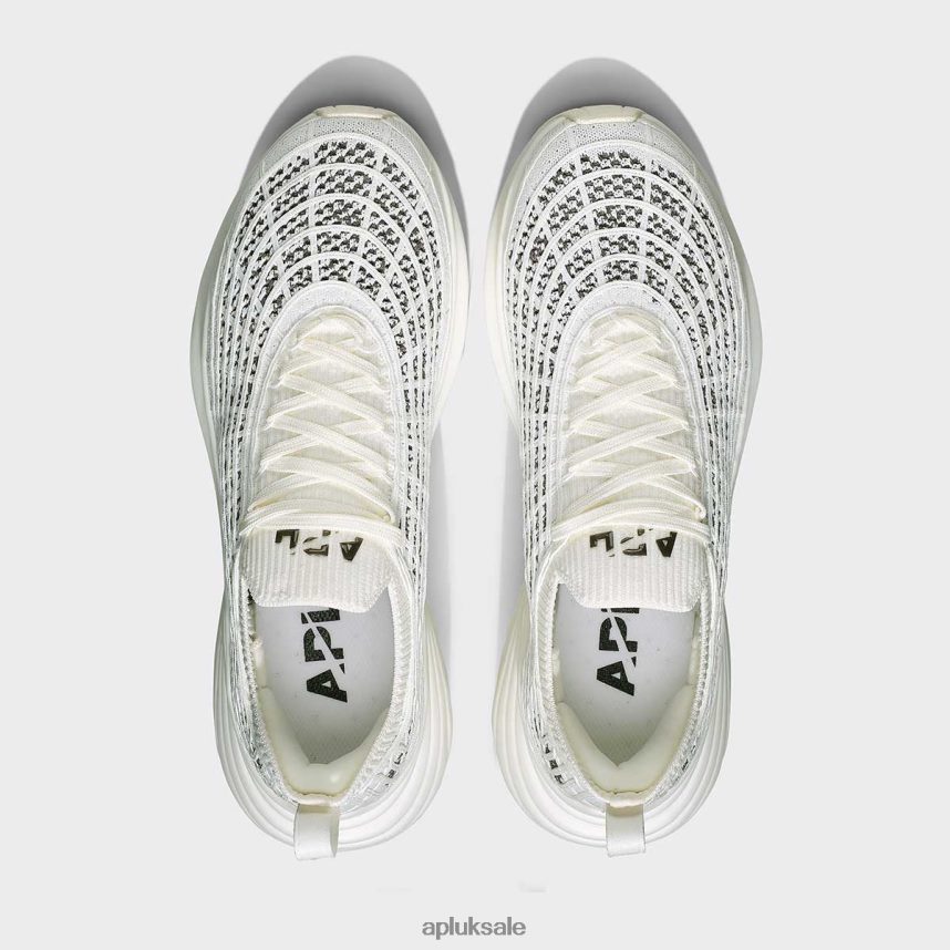 APL TechLoom Zipline 69 - VH8XNZ794 APL Shoes UK Ivory/Asteroid/Ombre Men Running