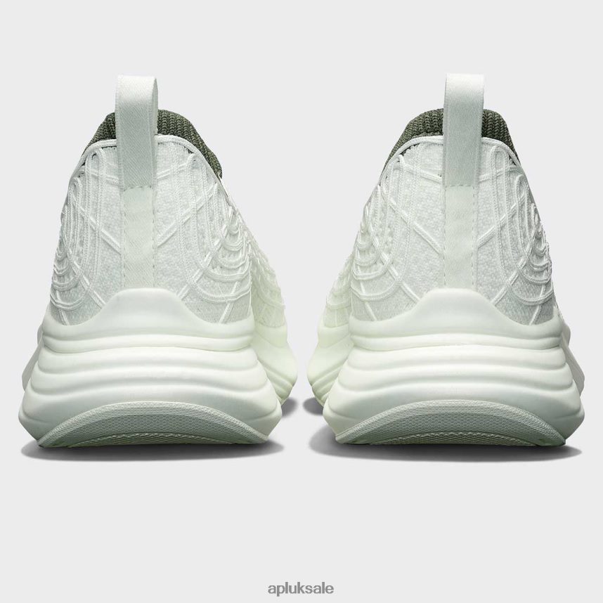 APL TechLoom Zipline 69 - VH8XNZ796 APL Shoes UK Ivory/Fatigue Men Running