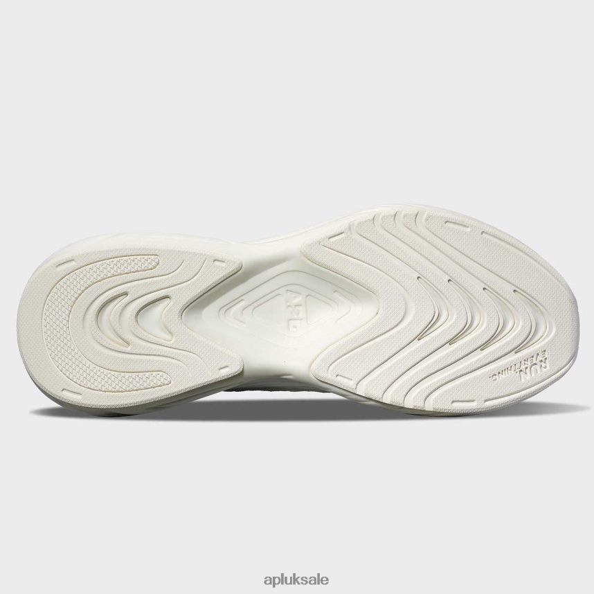 APL TechLoom Zipline 69 - VH8XNZ796 APL Shoes UK Ivory/Fatigue Men Running
