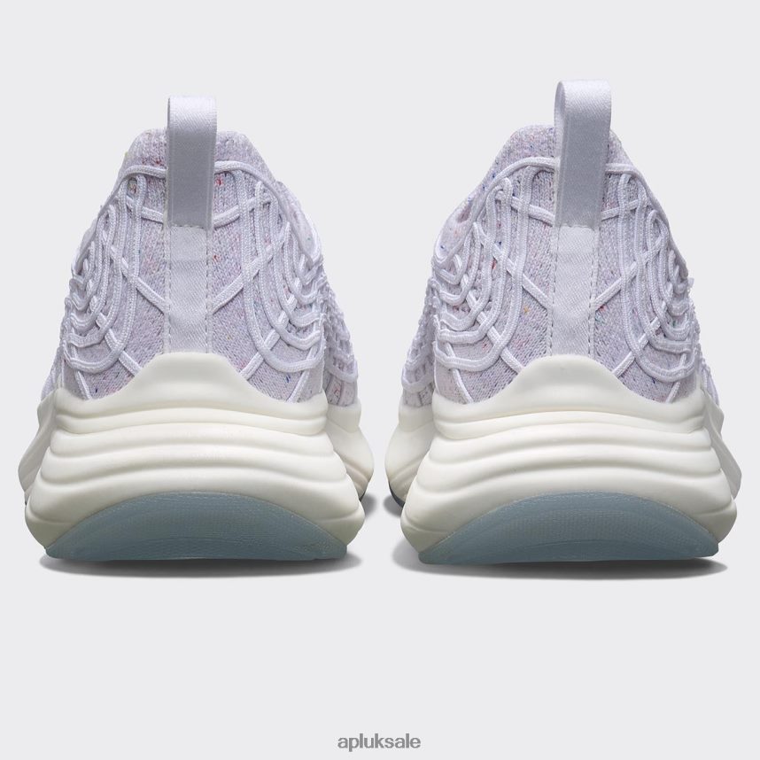 APL TechLoom Zipline 69 - VH8XNZ800 APL Shoes UK White/Confetti Men Running