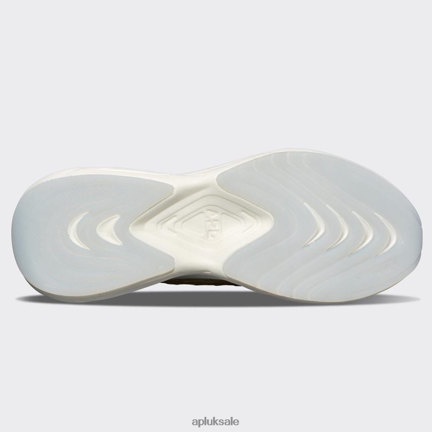 APL TechLoom Zipline 70 - VH8XNZ859 APL Shoes UK Vanilla/Ivory/Ribbed Men Running