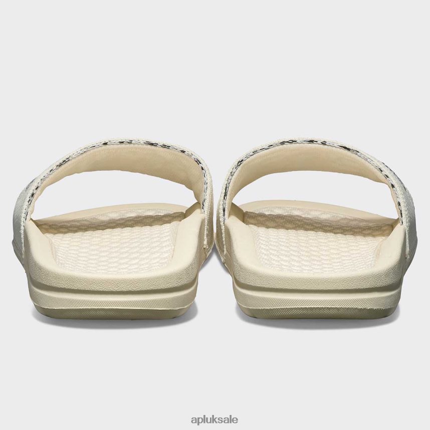 APL Big Logo TechLoom Slide 5 - VH8XNZ992 APL Shoes UK Pristine/Heather Grey Men Slides