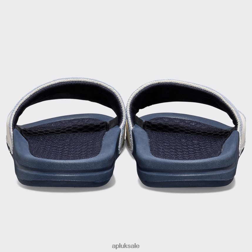 APL Big Logo TechLoom Slide 6 - VH8XNZ1014 APL Shoes UK Midnight/Pristine/Forged Blue Men Slides