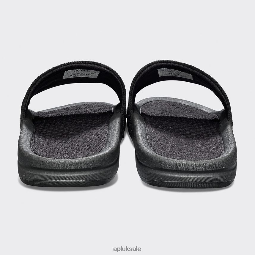 APL Big Logo TechLoom Slide 6 - VH8XNZ1020 APL Shoes UK Black Men Slides