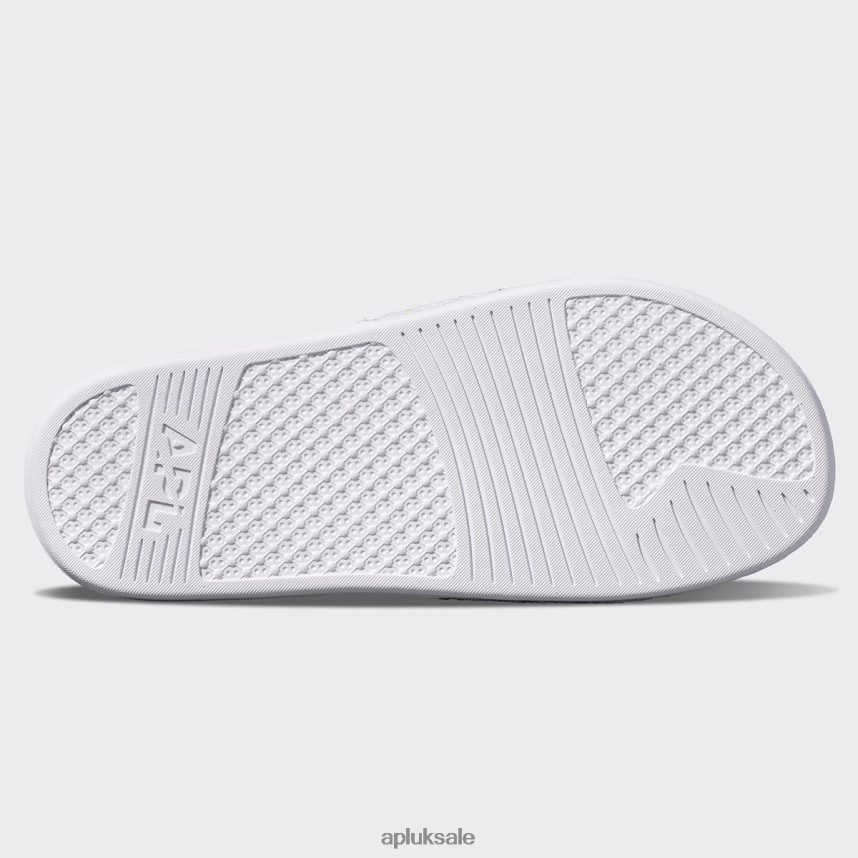 APL Big Logo TechLoom Slide 6 - VH8XNZ1030 APL Shoes UK White/Confetti Men Slides