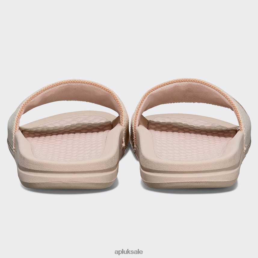 APL Big Logo TechLoom Slide 7 - VH8XNZ1058 APL Shoes UK Warm Silk/Caramel Men Slides