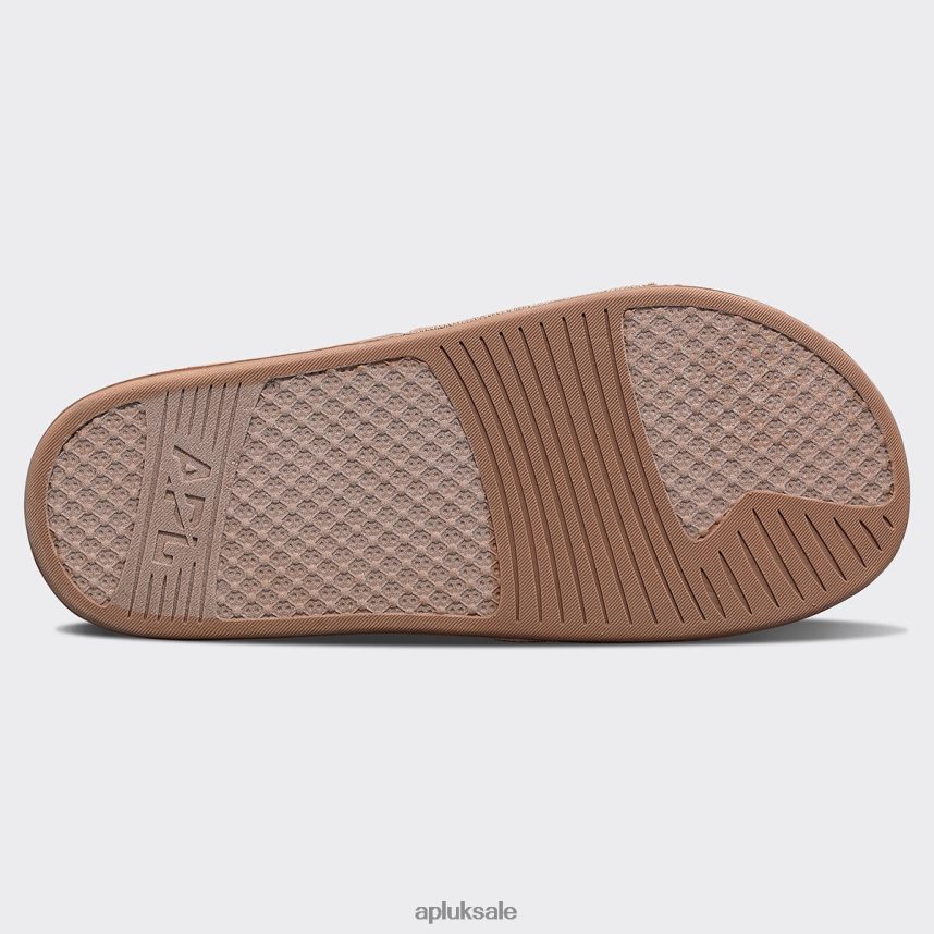 APL Big Logo TechLoom Slide 7 - VH8XNZ1060 APL Shoes UK Almond Men Slides