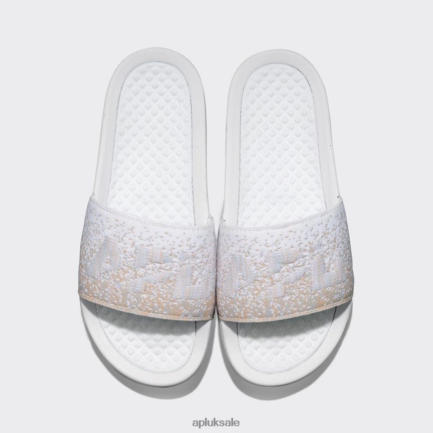 APL Big Logo TechLoom Slide 8 - VH8XNZ1066 APL Shoes UK White/Pastel Melange/Ombre Men Slides