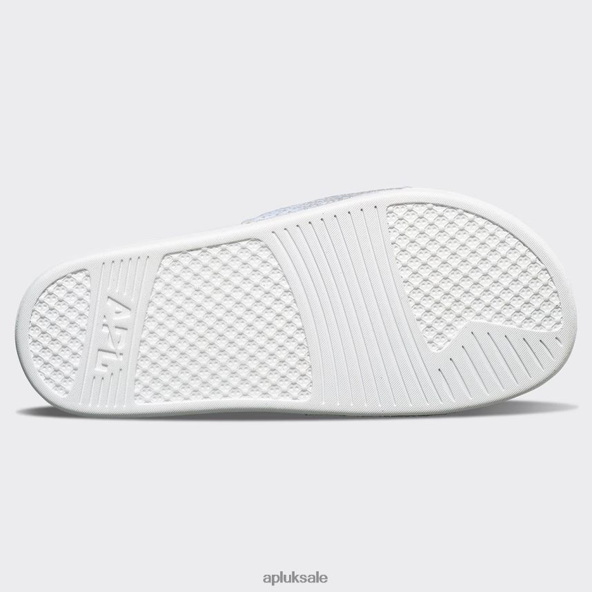 APL Big Logo TechLoom Slide 8 - VH8XNZ1066 APL Shoes UK White/Pastel Melange/Ombre Men Slides