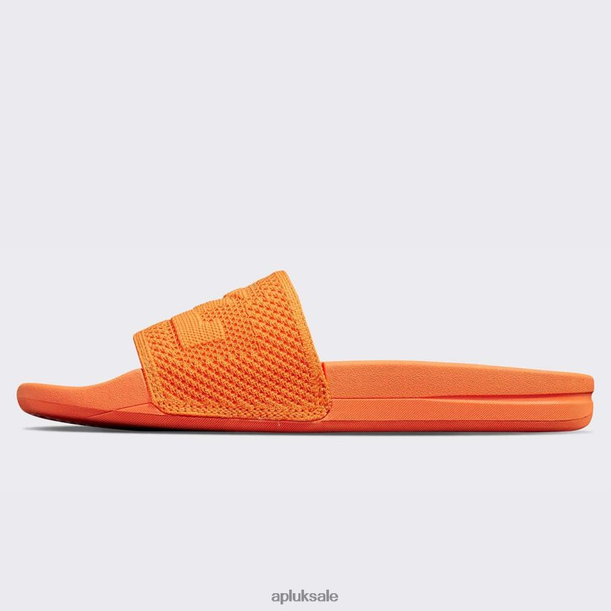 APL Big Logo TechLoom Slide 8 - VH8XNZ1079 APL Shoes UK Orange Men Slides