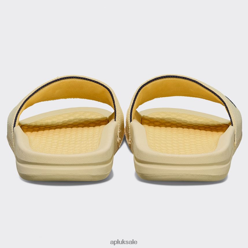 APL Big Logo TechLoom Slide 8 - VH8XNZ1082 APL Shoes UK Lemon Zest/Midnight Men Slides