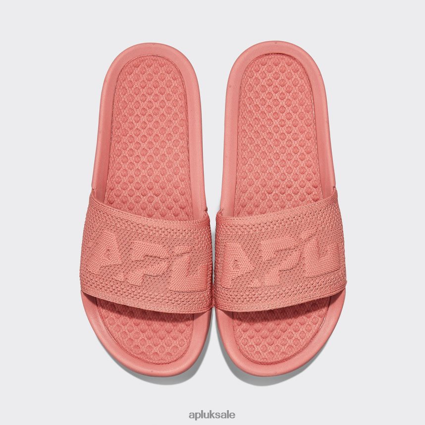 APL Big Logo TechLoom Slide 8 - VH8XNZ1088 APL Shoes UK Cedar Men Slides