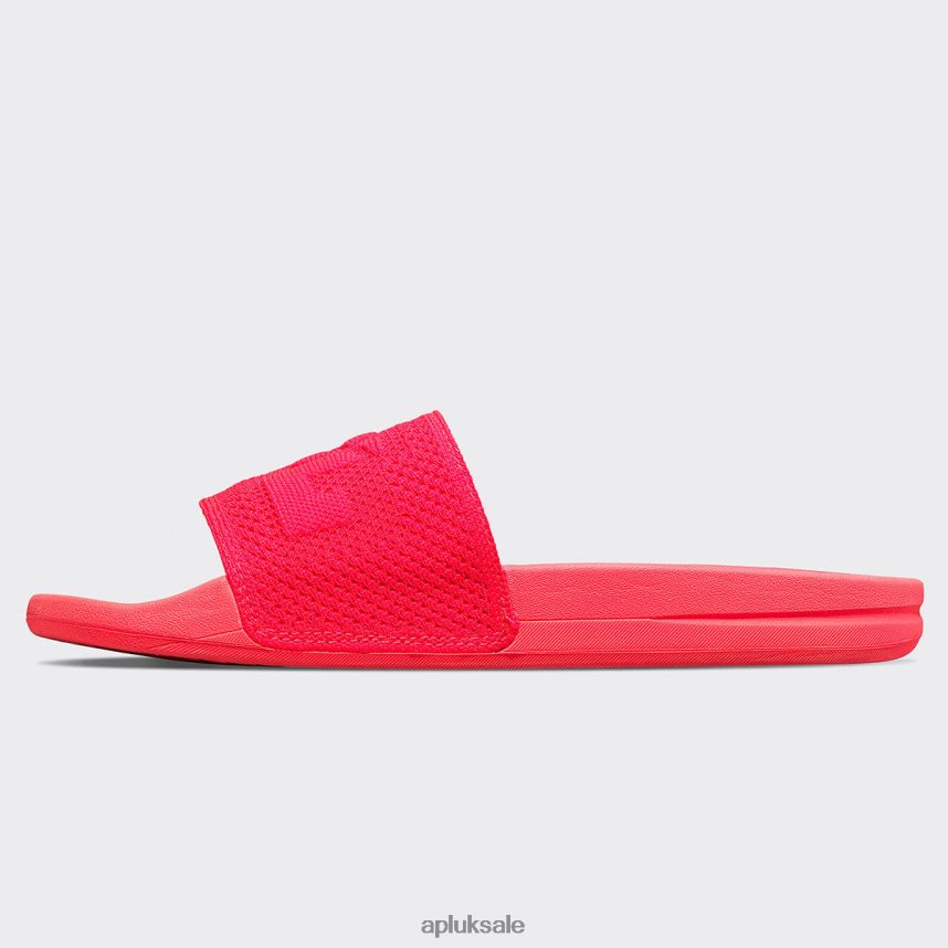 APL Big Logo TechLoom Slide 9 - VH8XNZ1100 APL Shoes UK Magenta Men Slides