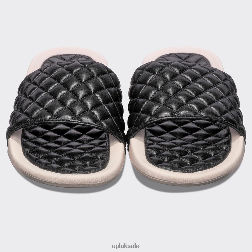 APL Lusso Slide 15 - VH8XNZ1001 APL Shoes UK Black/Creme Men Slides