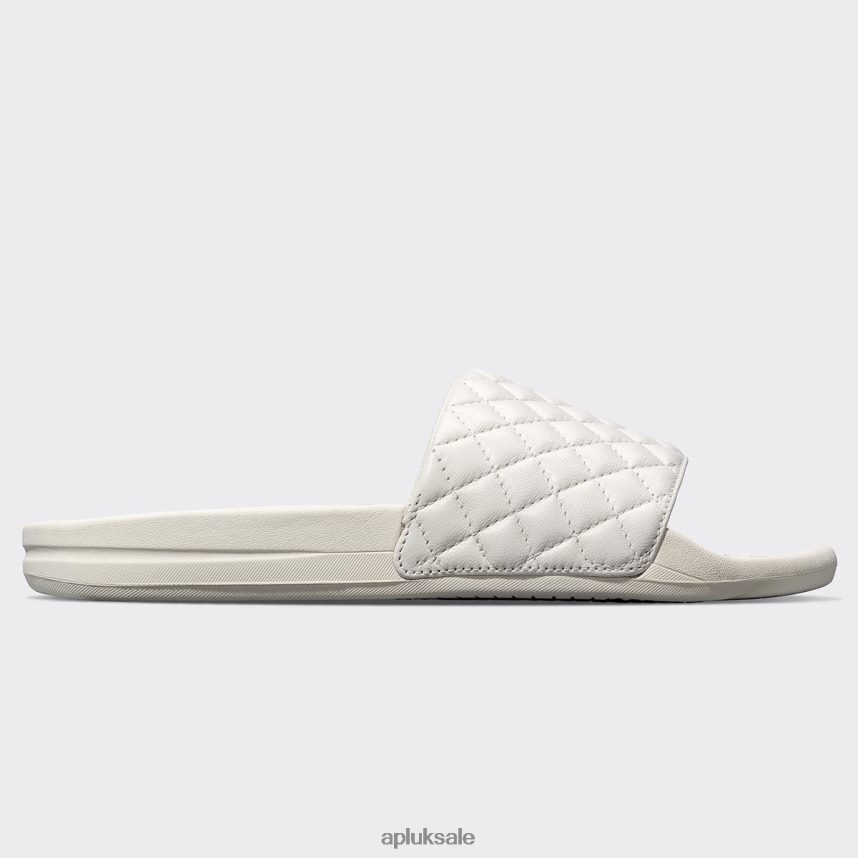 APL Lusso Slide 15 - VH8XNZ1006 APL Shoes UK Ivory Men Slides