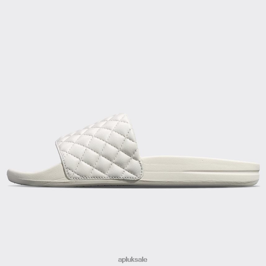 APL Lusso Slide 15 - VH8XNZ1006 APL Shoes UK Ivory Men Slides