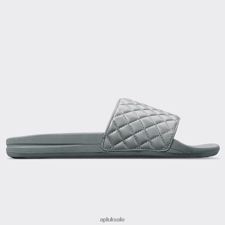 APL Lusso Slide 15 - VH8XNZ1024 APL Shoes UK Smoke Men Slides