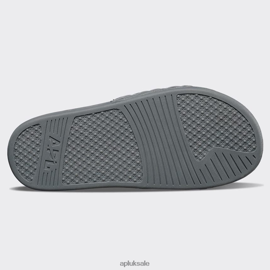 APL Lusso Slide 15 - VH8XNZ1024 APL Shoes UK Smoke Men Slides