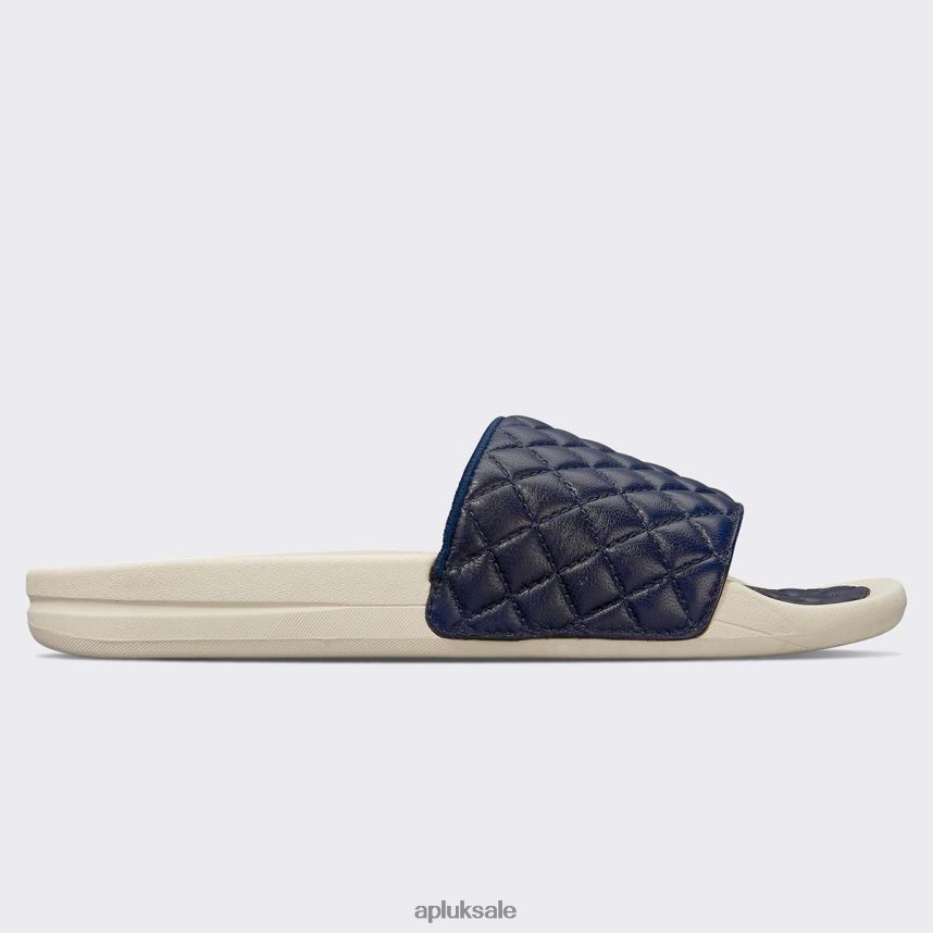 APL Lusso Slide 15 - VH8XNZ1034 APL Shoes UK Midnight/Pristine Men Slides