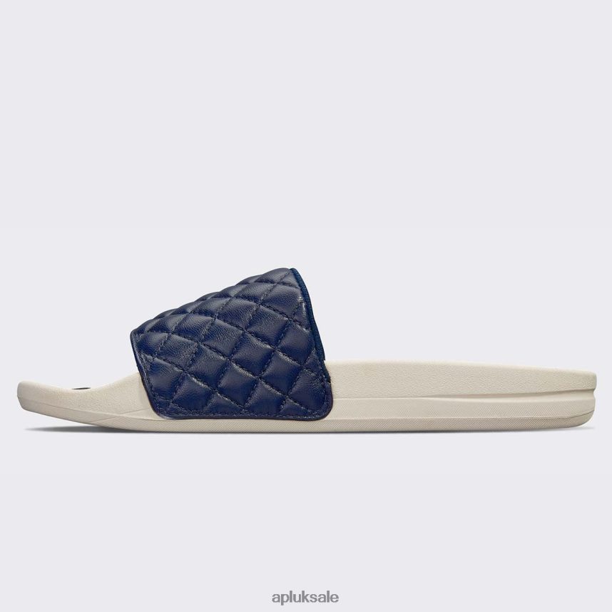 APL Lusso Slide 15 - VH8XNZ1034 APL Shoes UK Midnight/Pristine Men Slides