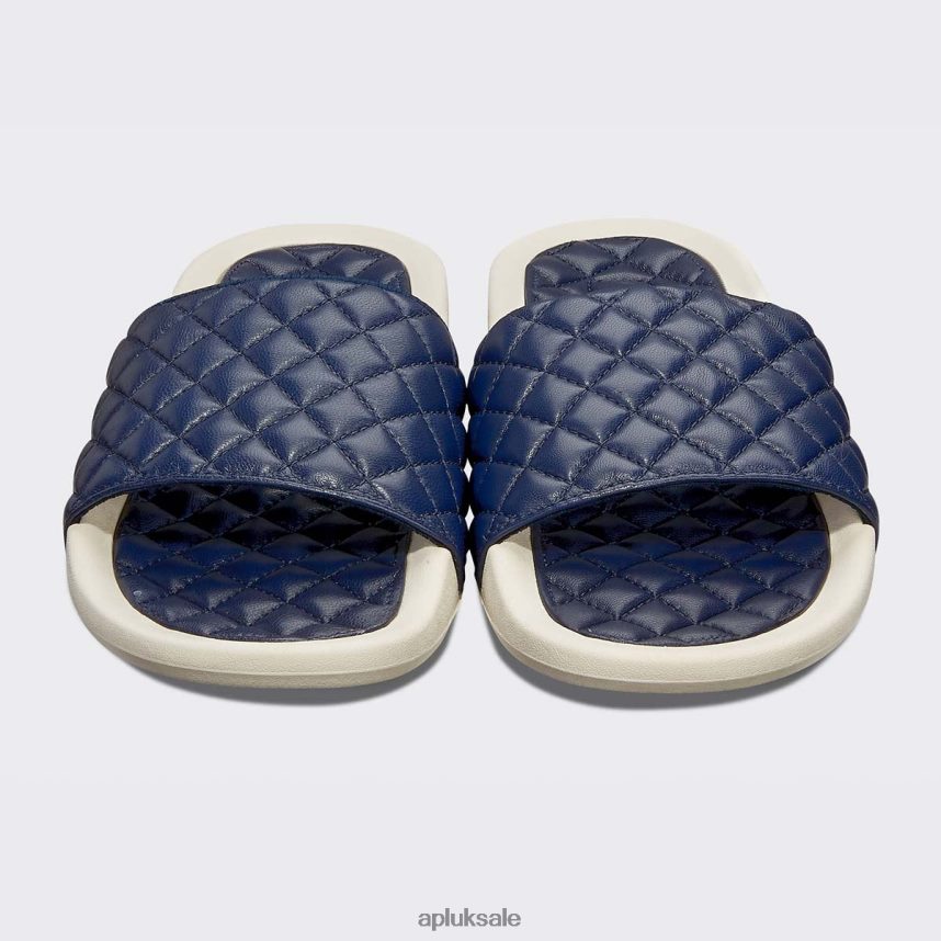 APL Lusso Slide 15 - VH8XNZ1034 APL Shoes UK Midnight/Pristine Men Slides