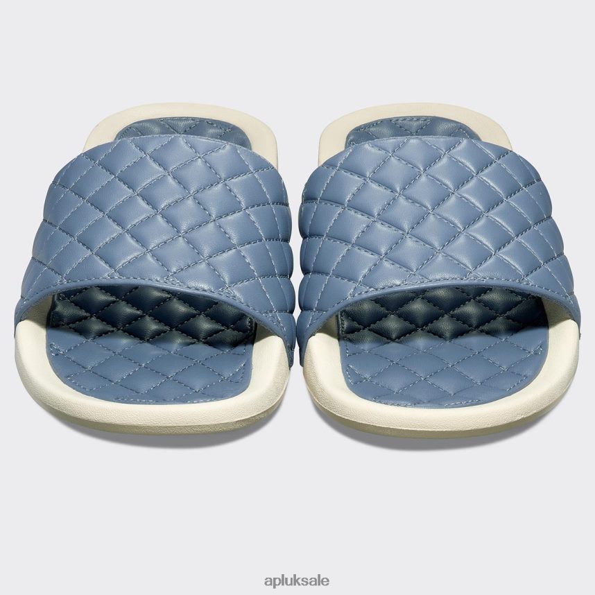 APL Lusso Slide 16 - VH8XNZ1035 APL Shoes UK Slate/Pristine Men Slides