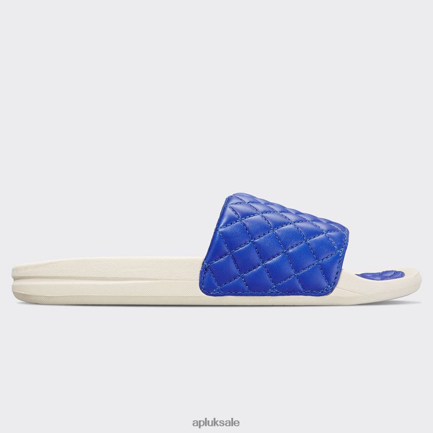 APL Lusso Slide 16 - VH8XNZ1040 APL Shoes UK Cobalt/Pristine Men Slides