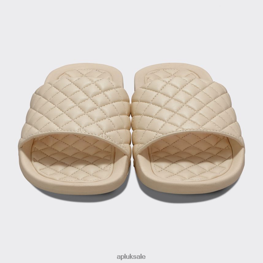 APL Lusso Slide 16 - VH8XNZ1045 APL Shoes UK Parchment Men Slides