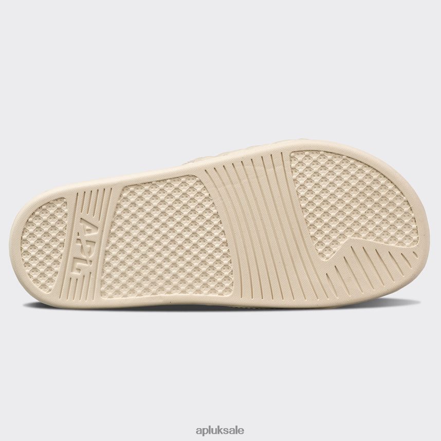 APL Lusso Slide 16 - VH8XNZ1045 APL Shoes UK Parchment Men Slides