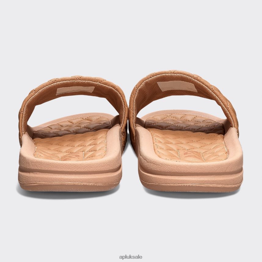 APL Lusso Slide 16 - VH8XNZ1056 APL Shoes UK Caramel Men Slides