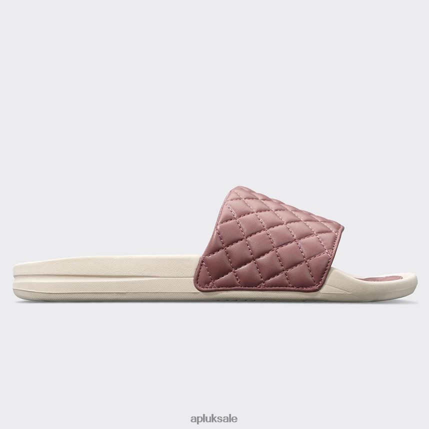 APL Lusso Slide 16 - VH8XNZ1062 APL Shoes UK Beachwood/Pristine Men Slides