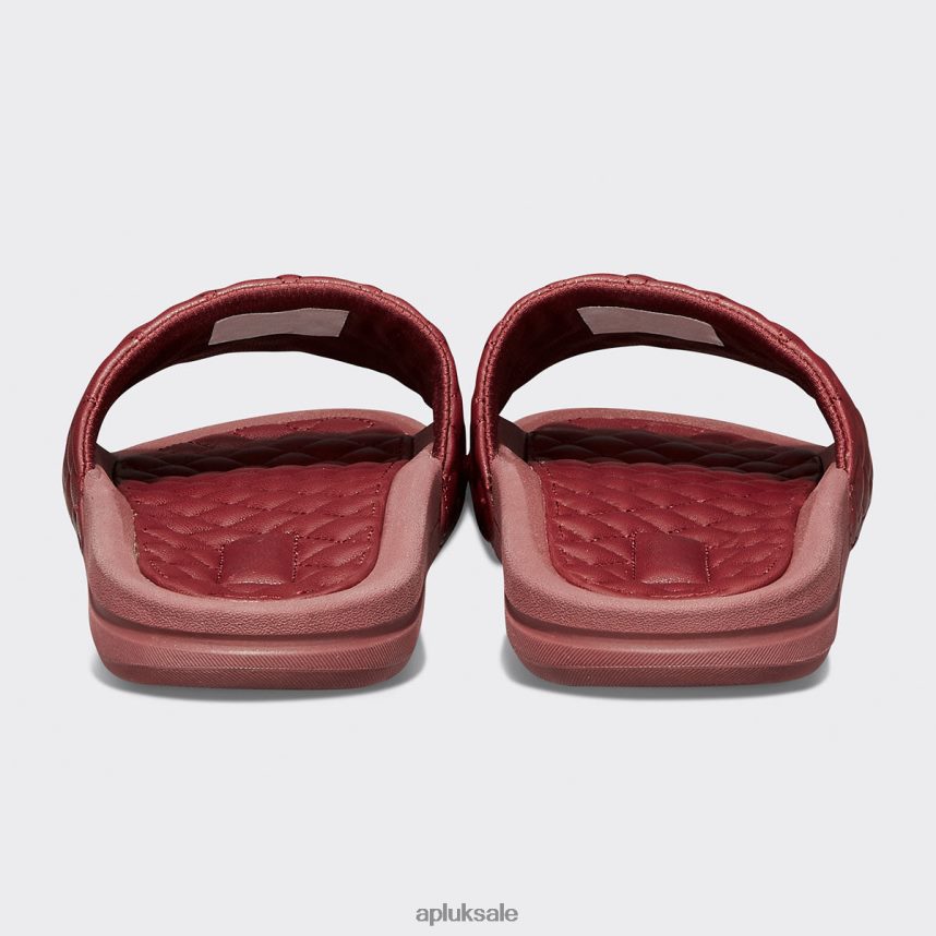 APL Lusso Slide 16 - VH8XNZ1065 APL Shoes UK Burgundy Men Slides