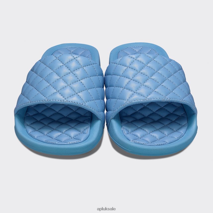 APL Lusso Slide 17 - VH8XNZ1096 APL Shoes UK Coastal Blue Men Slides