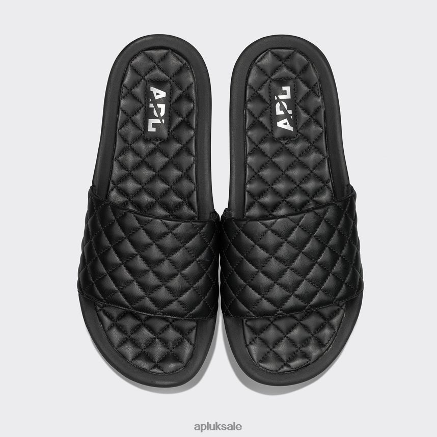 APL Lusso - VH8XNZ989 APL Shoes UK Slide Black Men Slides