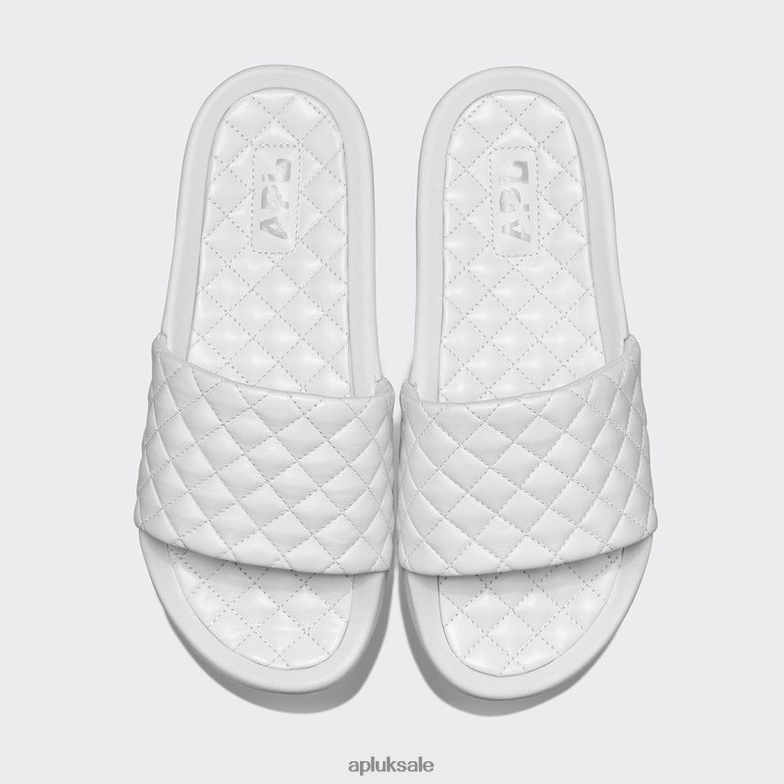 APL Lusso - VH8XNZ991 APL Shoes UK Slide White Men Slides